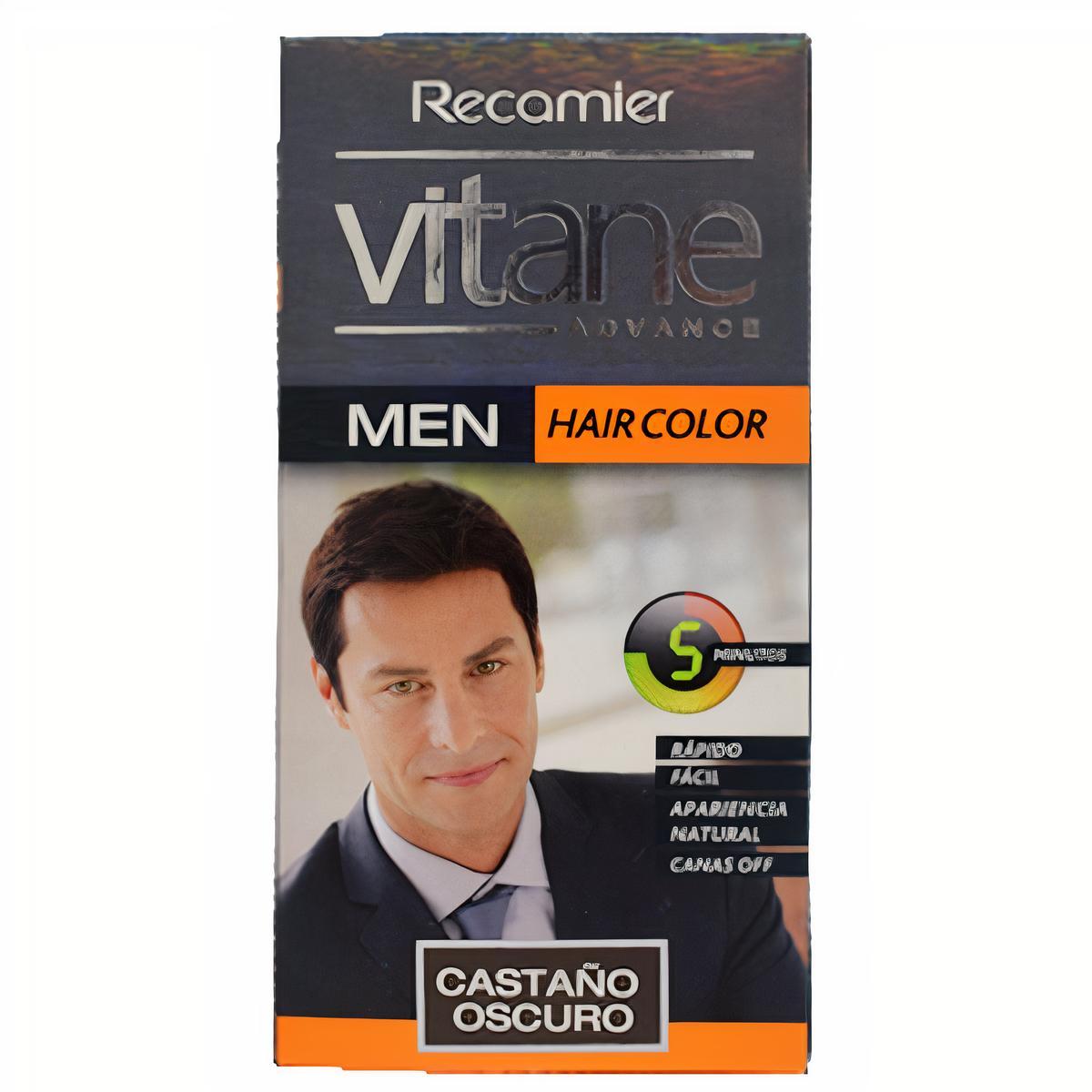 Vitane Men Tintura Permanente Castaño Oscuro