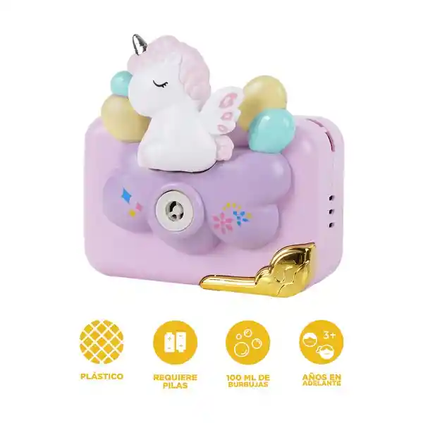 Camara de Burbujas Eléctrica de Unicornio Serie Miniso