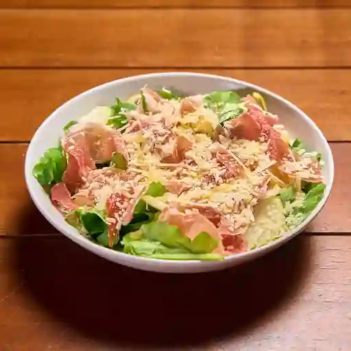 Ensalada Rúgula y prosciutto
