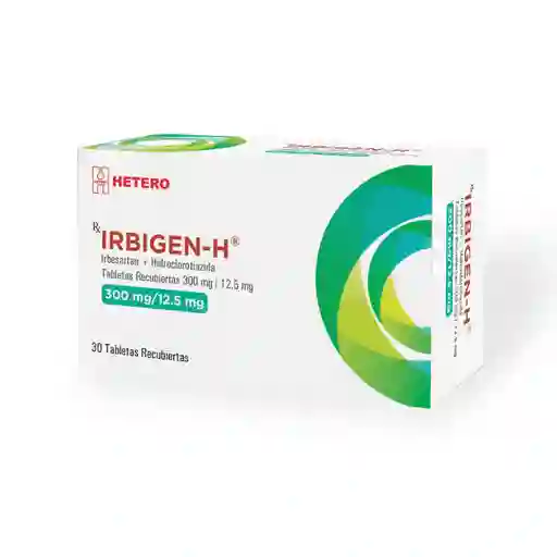  Irbigen H (12.5+300)mg Tab Rec Caj X 30