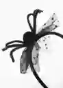 Diadema Spider Negro Talla 99 Niña Mango