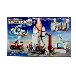 Play And Joy Set de Bloques Spacecraft