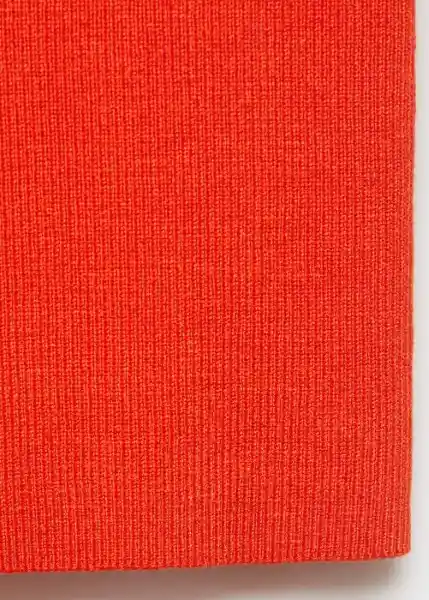 Top Hernan Naranja Talla L Mujer Mango