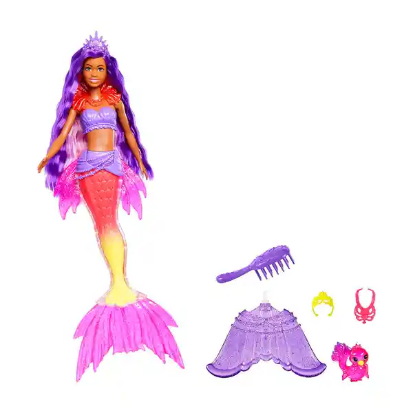 Barbie Set de Muñeca Mermaid Power Brooklyn HHG53