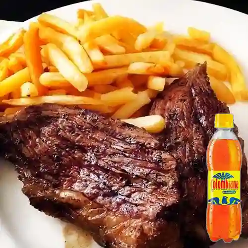 Combo Carne Asada Especial + Colombiana 350 ml