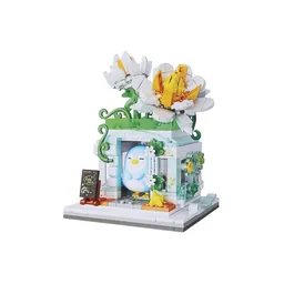 Set de Construcción Flor Paisaje Urbano Azahar Miniso
