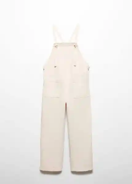 Peto Petomum Off White Talla M Mujer Mango