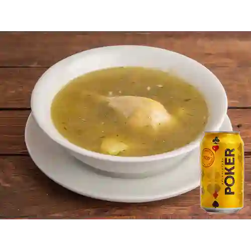 Combo Consomé con Presa + Poker 355 ml