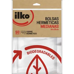 Ilko Bolsas Herméticas Medianas Biodegradables