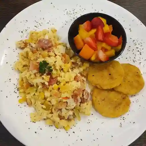 Desayuno con Huevos Rancheros