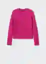 Jersey Calady Fucsia Talla M Mujer Mango