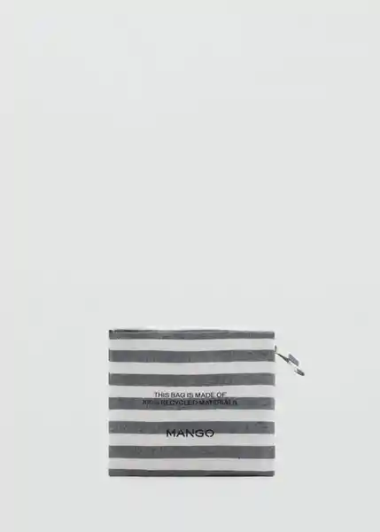 Bolso M Rebag3 Azul Talla 99 Mujer Mango