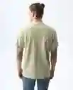 Camiseta Hombre Gris Talla M 841G002_GRI156410 Americanino