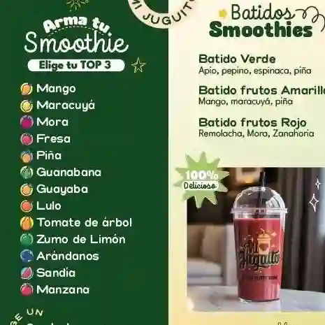 Smoothie tamaño 16oz