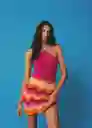Top Lemon Fucsia Talla M Mujer Mango