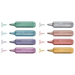   Faber Castell  Resaltador Tl 46 Metalizado 154689 