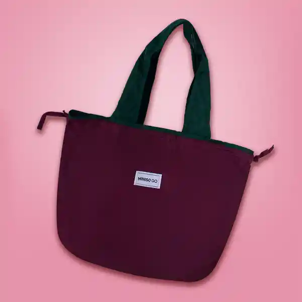 Bolso de Compras Plegable Serie Púrpura Miniso