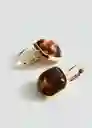 Pendientes Carmela Oro Talla 99 Mujer Mango