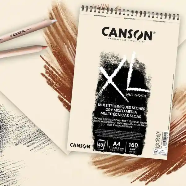 Canson Block XL Sand Grain Natural