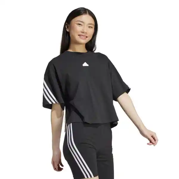 Adidas Camiseta Fi 3s Tee Mujer Negro Talla L IP1571