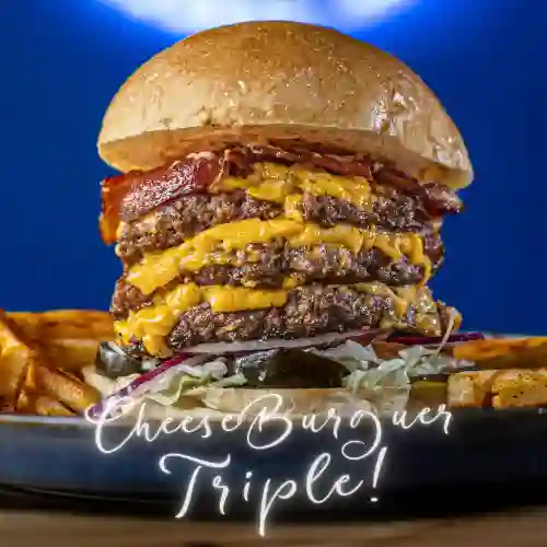 Hamburguesa Triple