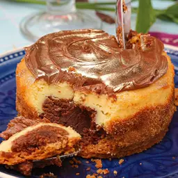 Cheesecake Brownie Mini 2 Porciones