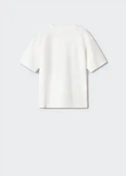 Camiseta Overcome Offwhite Talla 10 Niños Mango