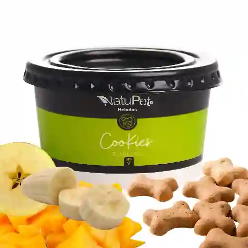 Helado Cookies & Fruits