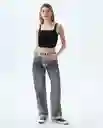 Pantalón Mujer Gris Talla 8 639f002 Americanino