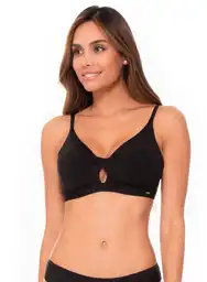 Brasier Tipo Top 34 - Negro