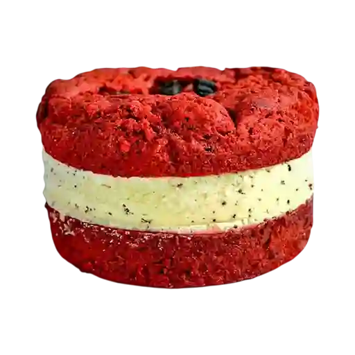 Torta Helada de Brownie Red Velvet