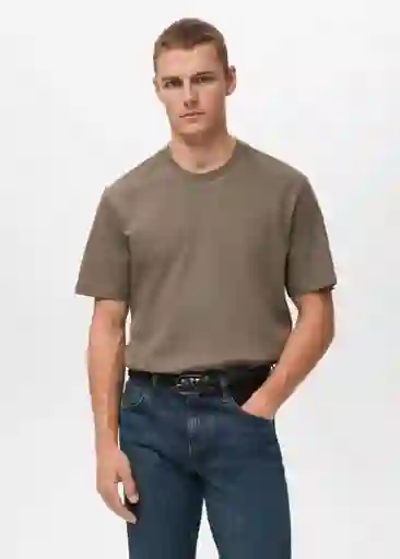Camiseta Kimi Topo Talla L Hombre Mango