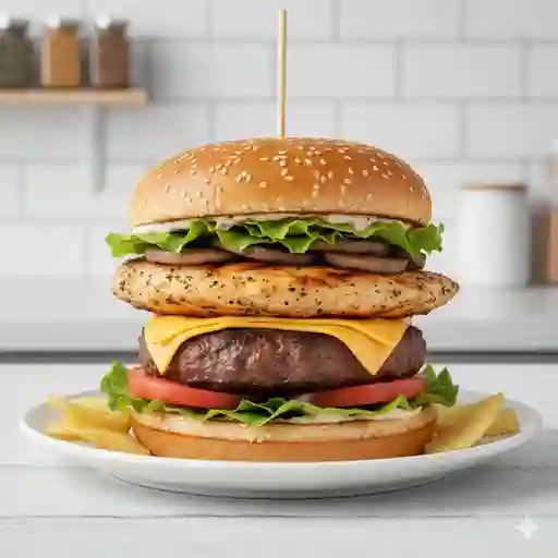 Hamburguesa Pollo Portobello