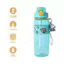 Botella Con Correa y Funda Serie Shooky Aqua 800 mL Bt21 Miniso