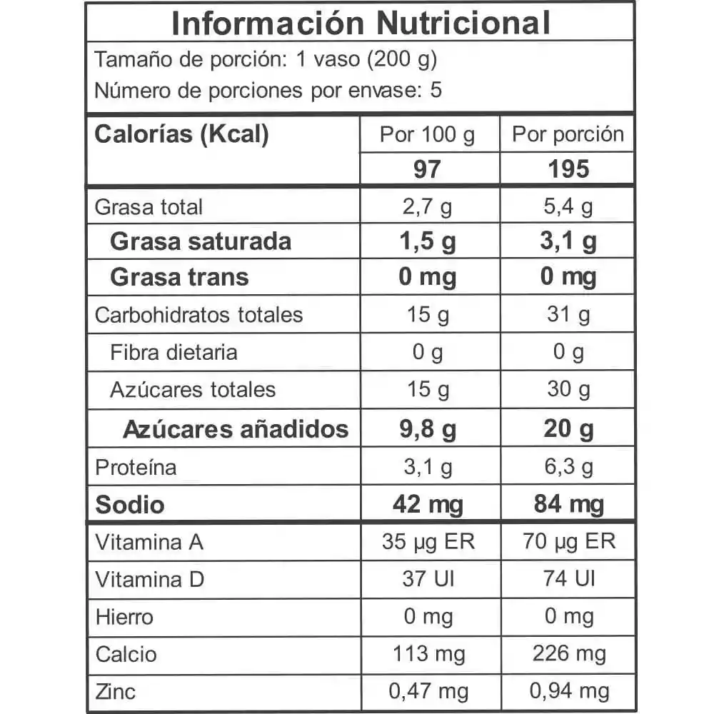 Yomax Bebida Láctea Sabor Fresa