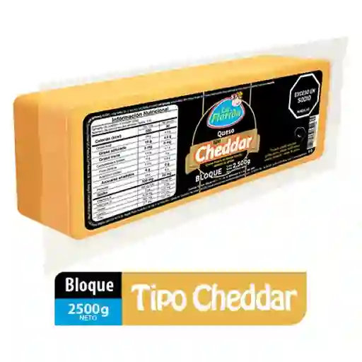 La Florida Queso Cheddar Bloque