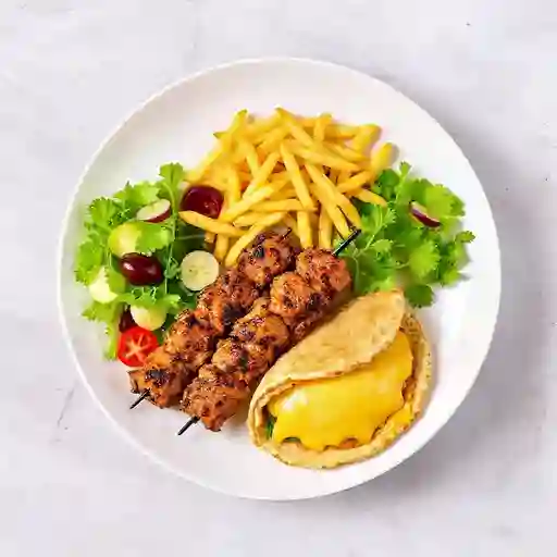 Chuzo de pollo o cerdo