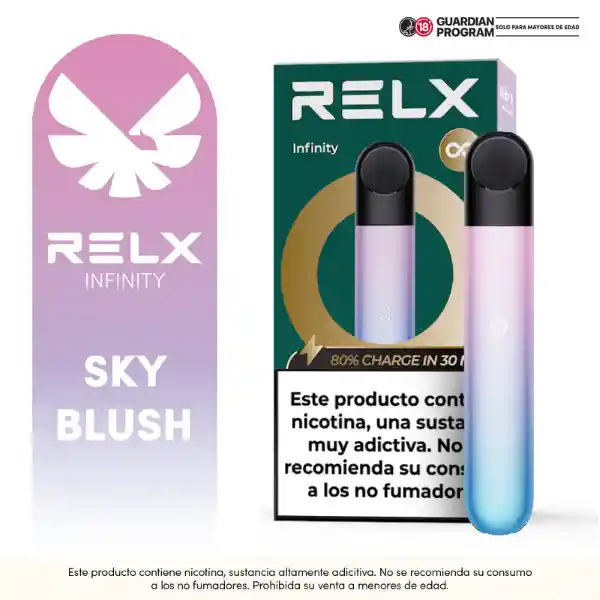 Relx Vapeador Dispositivo Recargable Infinity Sky Blush