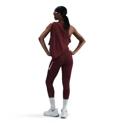 Nike Licra Fast mr 7/8 Tgt sw Para Correr de Mujer Rojo Talla XS