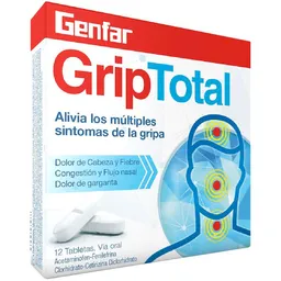 Griptotal (500 mg / 10.0 mg / 5.0 mg)