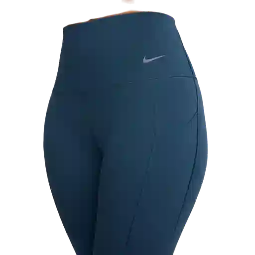 Nike Pantalón W Df Universa Hr 7/8 Tght Mujer Azul DQ5897-478