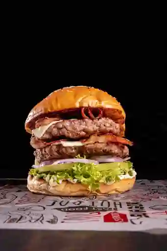 Hamburguesa Mixta Res y Pollo