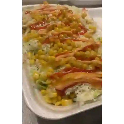 Salchipapa Mixta Personal
