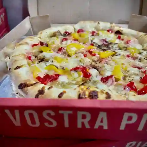 Pizza grande tropical