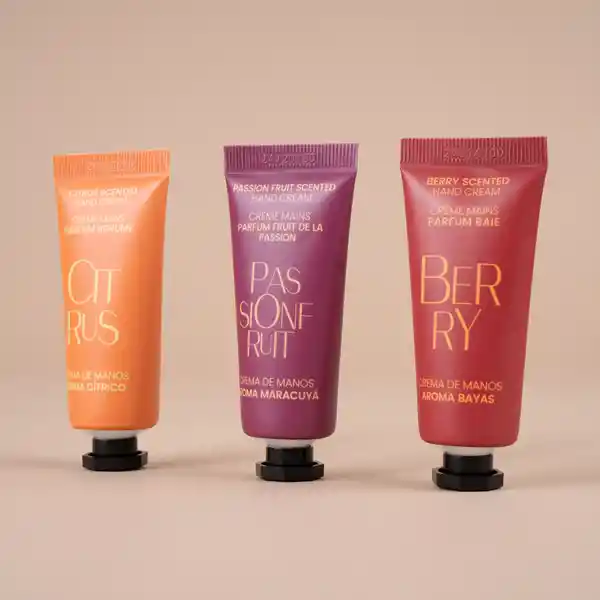 Set de Crema Para Manos Perfumada Serie Miniso