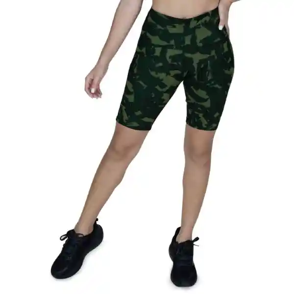 Short Abstract Verde Talla M Everlast