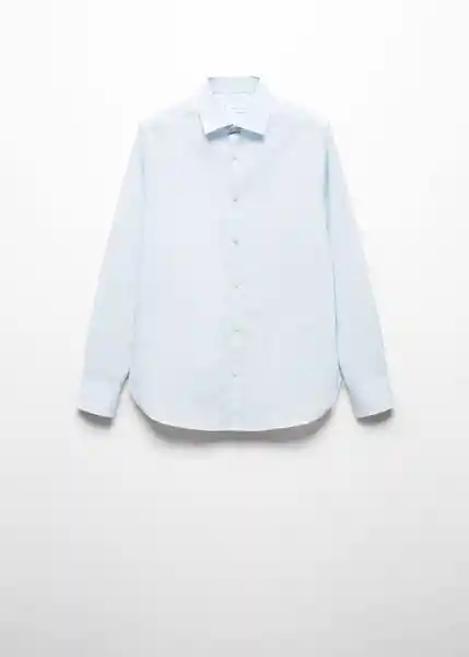 Camisa Classy6 Niños Azul Talla 20 Mango