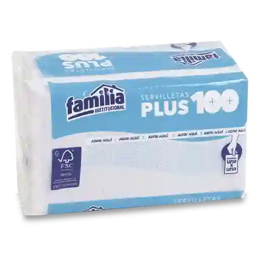 Familia Servilleta Plus Blanca