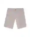 Short Elastic Waistband Gris Delfín Claro Talla 28 Chevignon