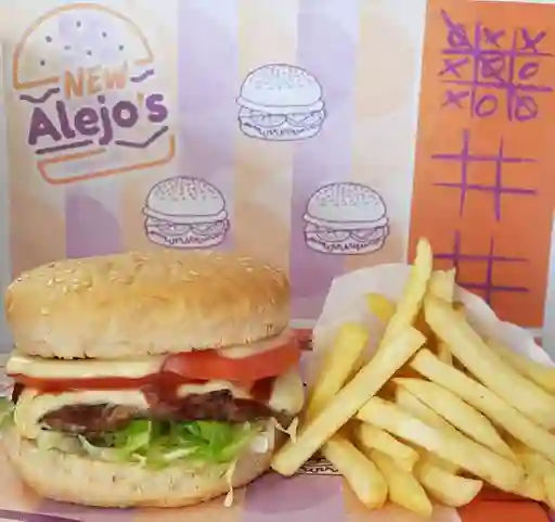 Combo #1: Hamburguesa de Res